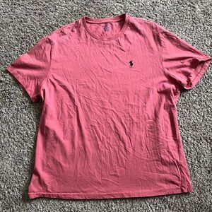 Men’s Polo Ralph Lauren Coral Logo T shirt size XL Classic Fit